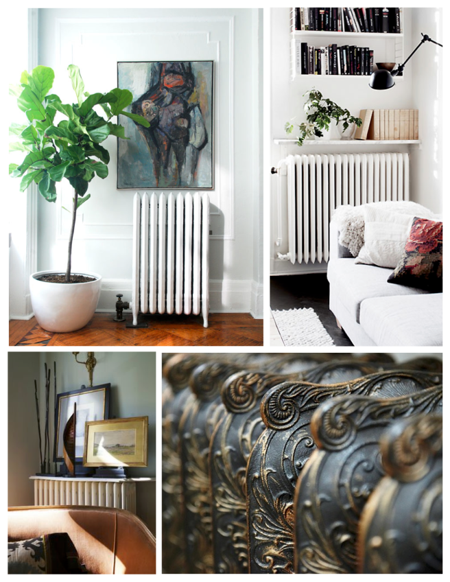 Shapes Of Visual Interest & Warmth:  The Radiator