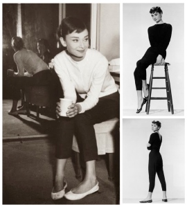 1950's Audrey Hepburn:  Iconic Images In Ballet Flats
