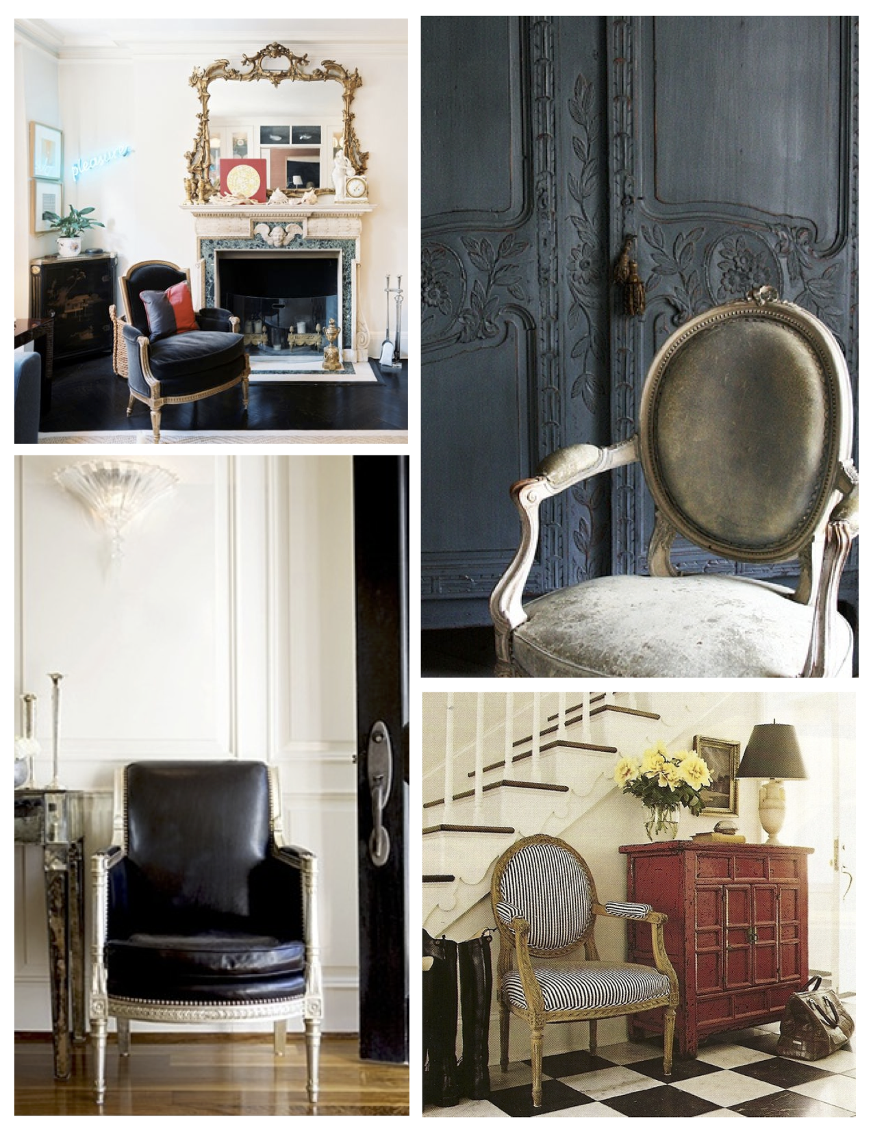 French By Royal Design: The “Louis”, “Fauteuil” & “Bergere” Chair ...