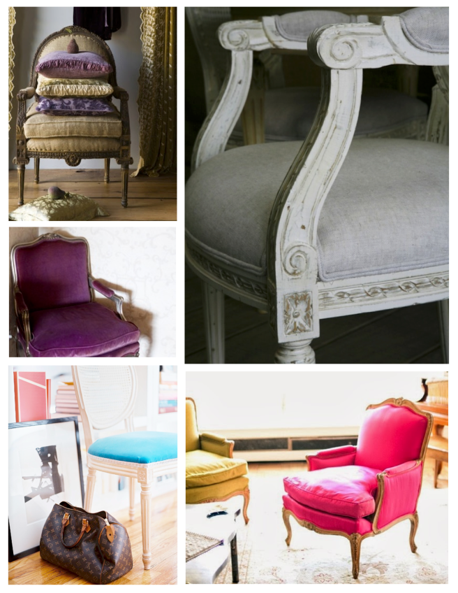 French Chairs Of Distinction:  The "Louis" Chair