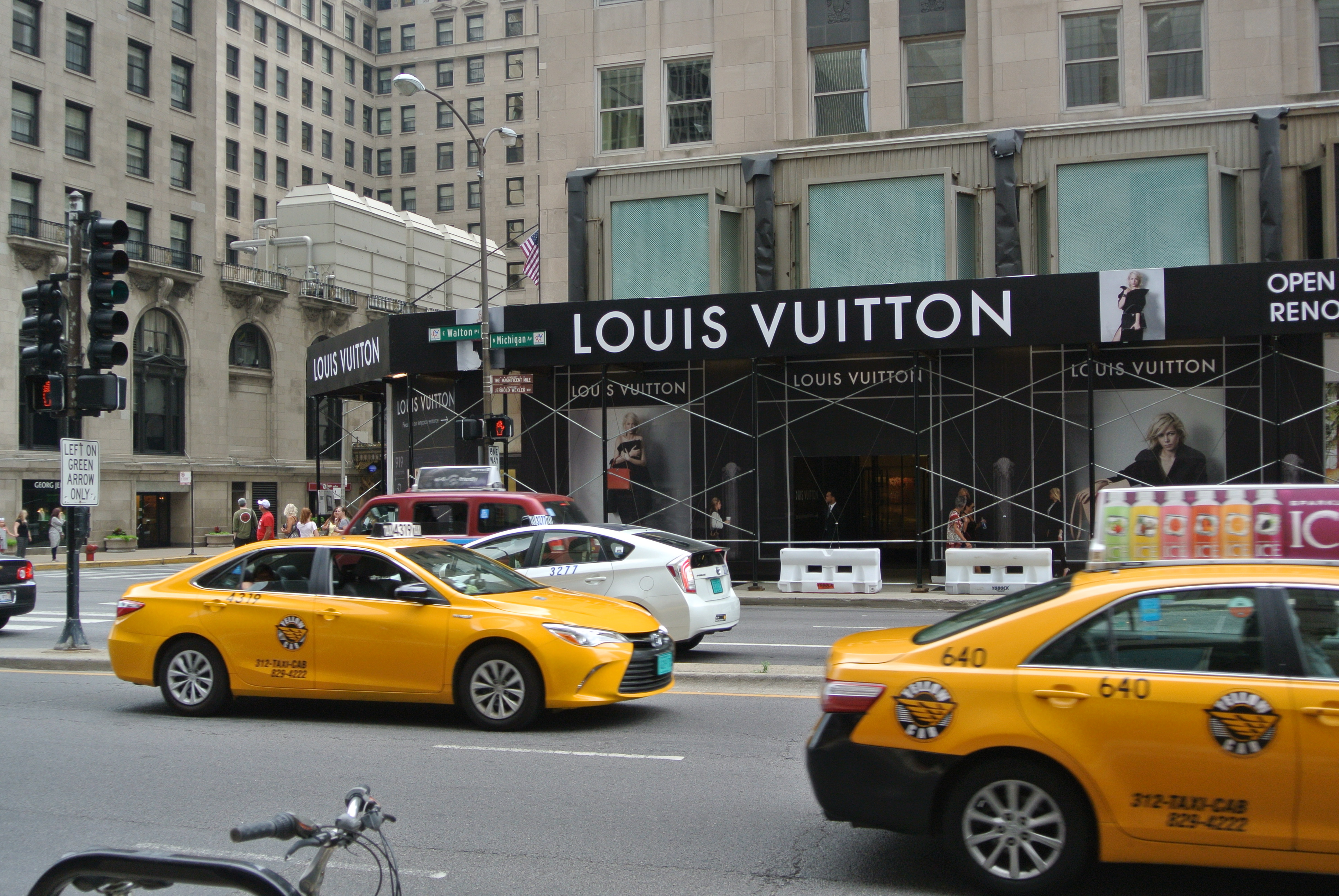 Fashionable Renovations:  Louis Vuitton/Michigan Ave/Chicago