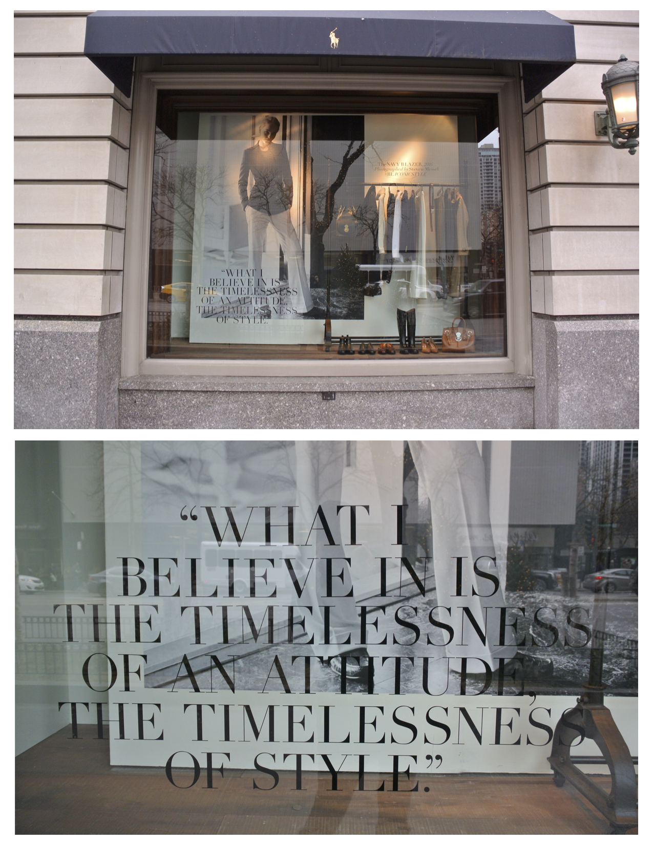 Ralph Lauren:  Iconic Windows & Iconic Words
