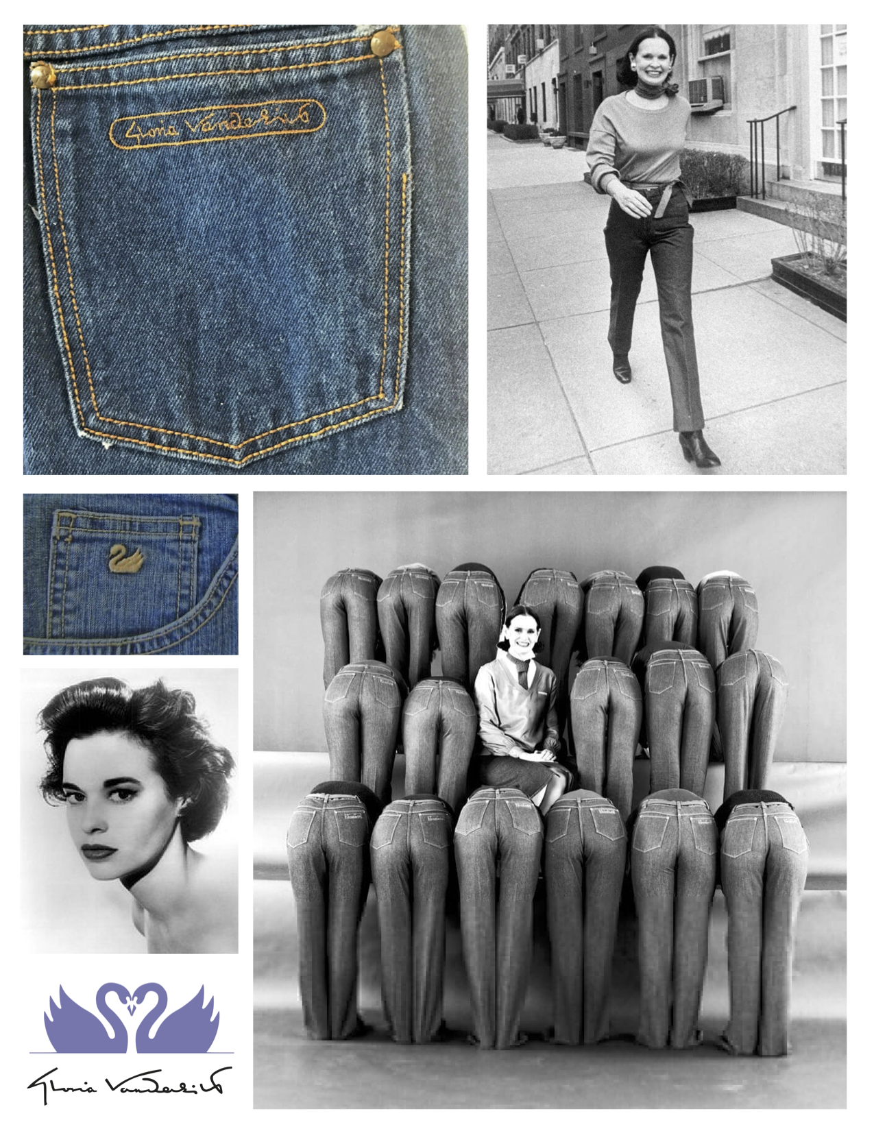 gloria vanderbilt designer jeans